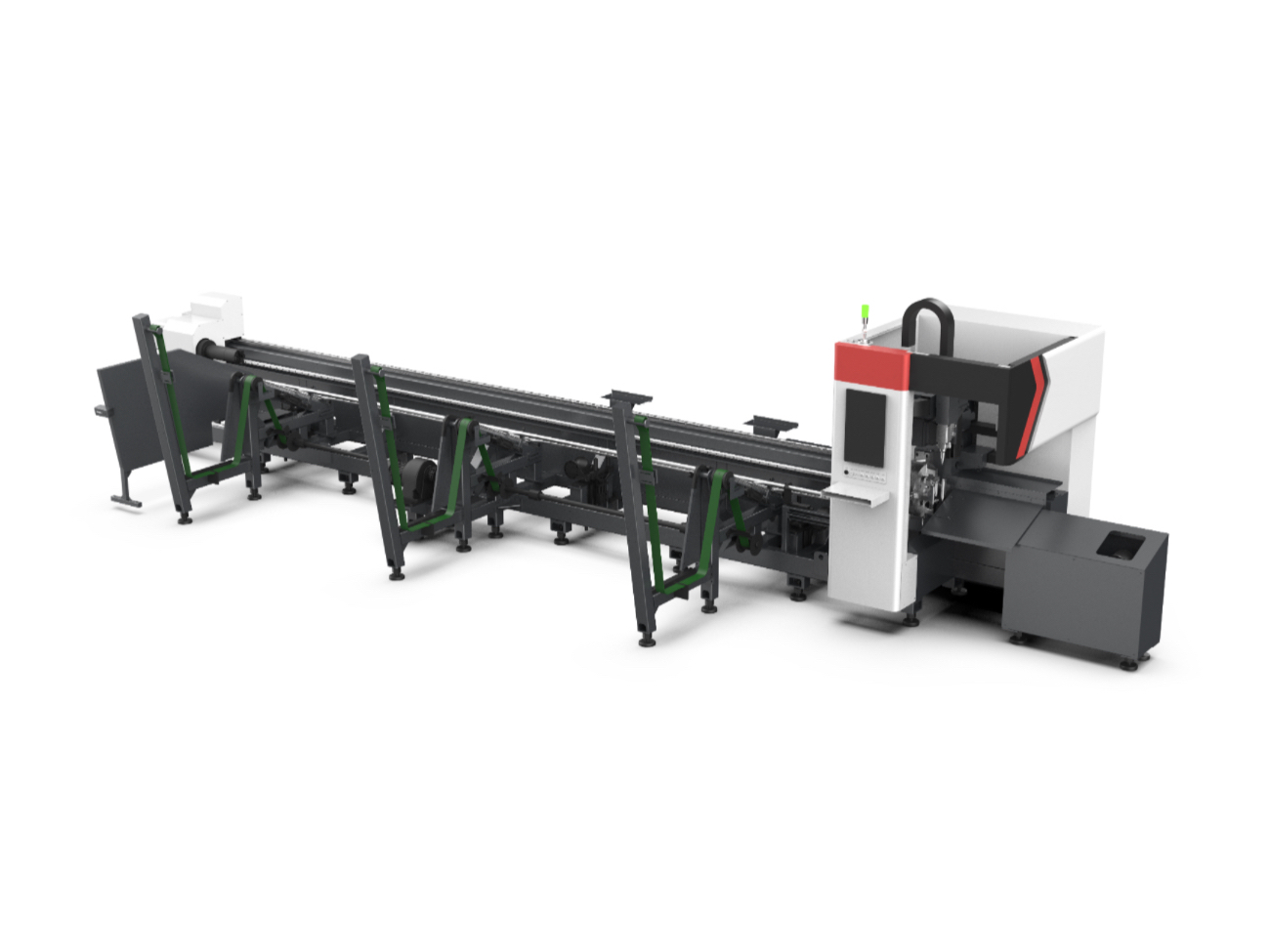 튜브 fiber 레이저 절단기